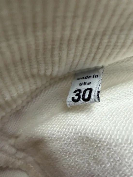 ASKK NY High-Rise Wide Leg Jeans in Cream - Picture 10 of 10